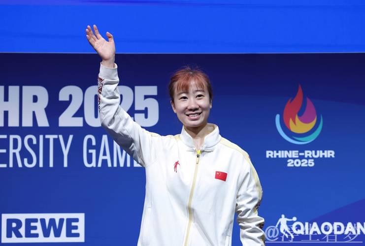 赵尚勇夺大运会乒乓球女单金牌 赵尚勇夺大运会乒乓球女单金牌
