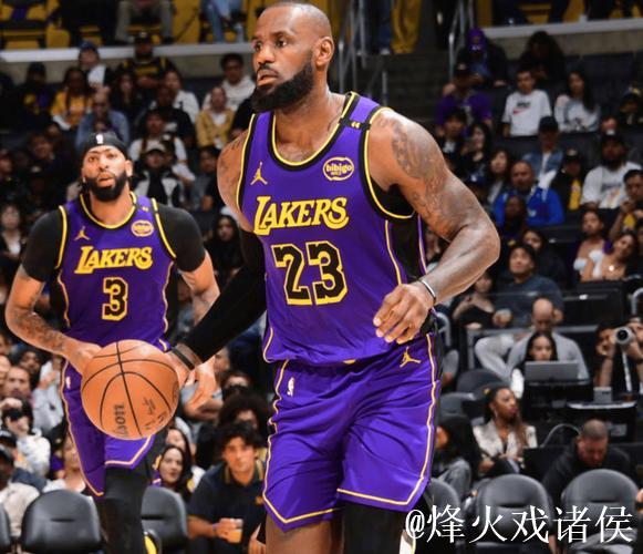 浓眉35分詹姆斯21+8 湖人22分大逆转战胜太阳
